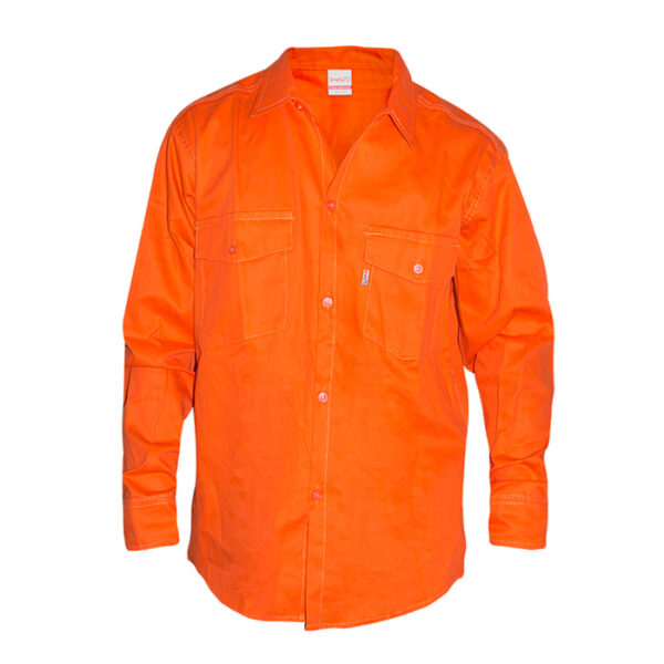 Camisa Gabardina Naranja